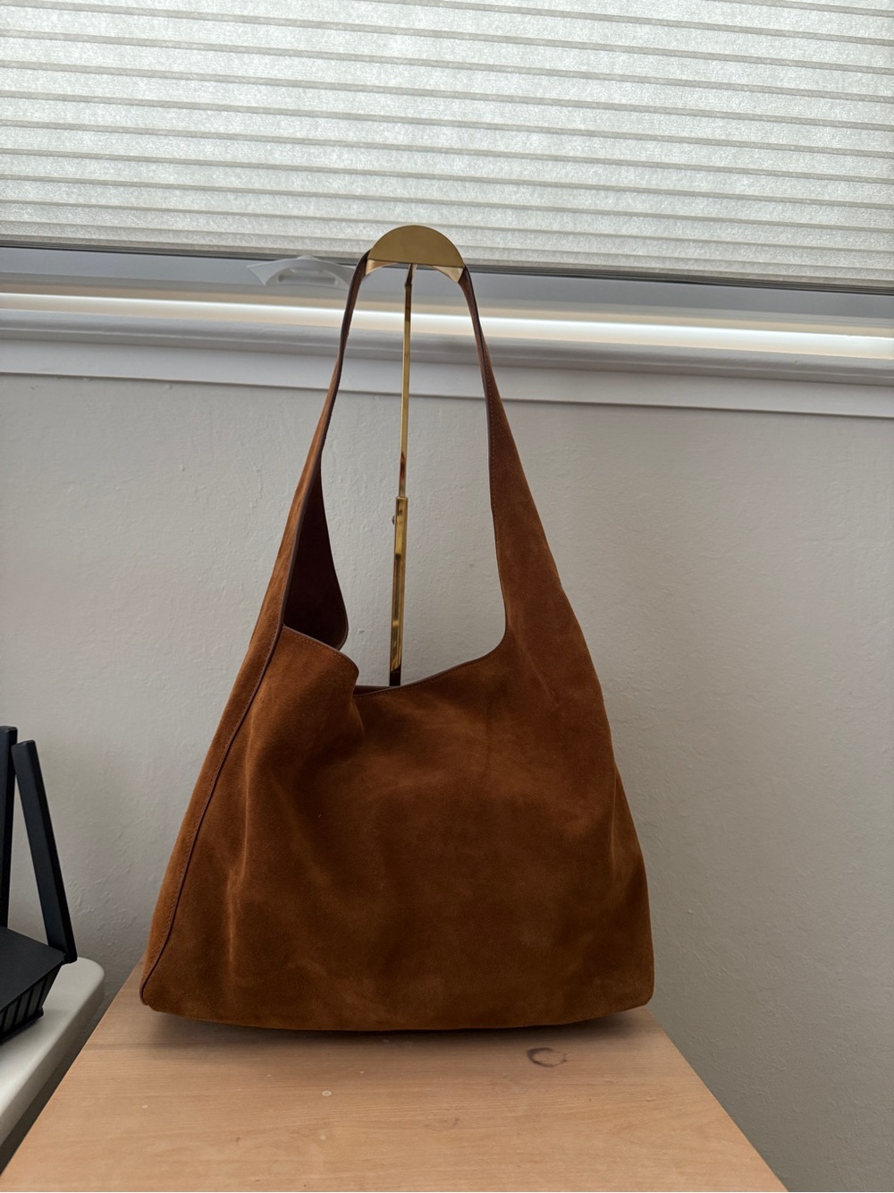 Suede Shoulder Bag - Picture 2 of 5
